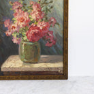 Still Life with Pink Flowers Oil Painting - elsie green - art