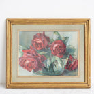 Still Life with Roses Watercolor Painting - elsie green - art