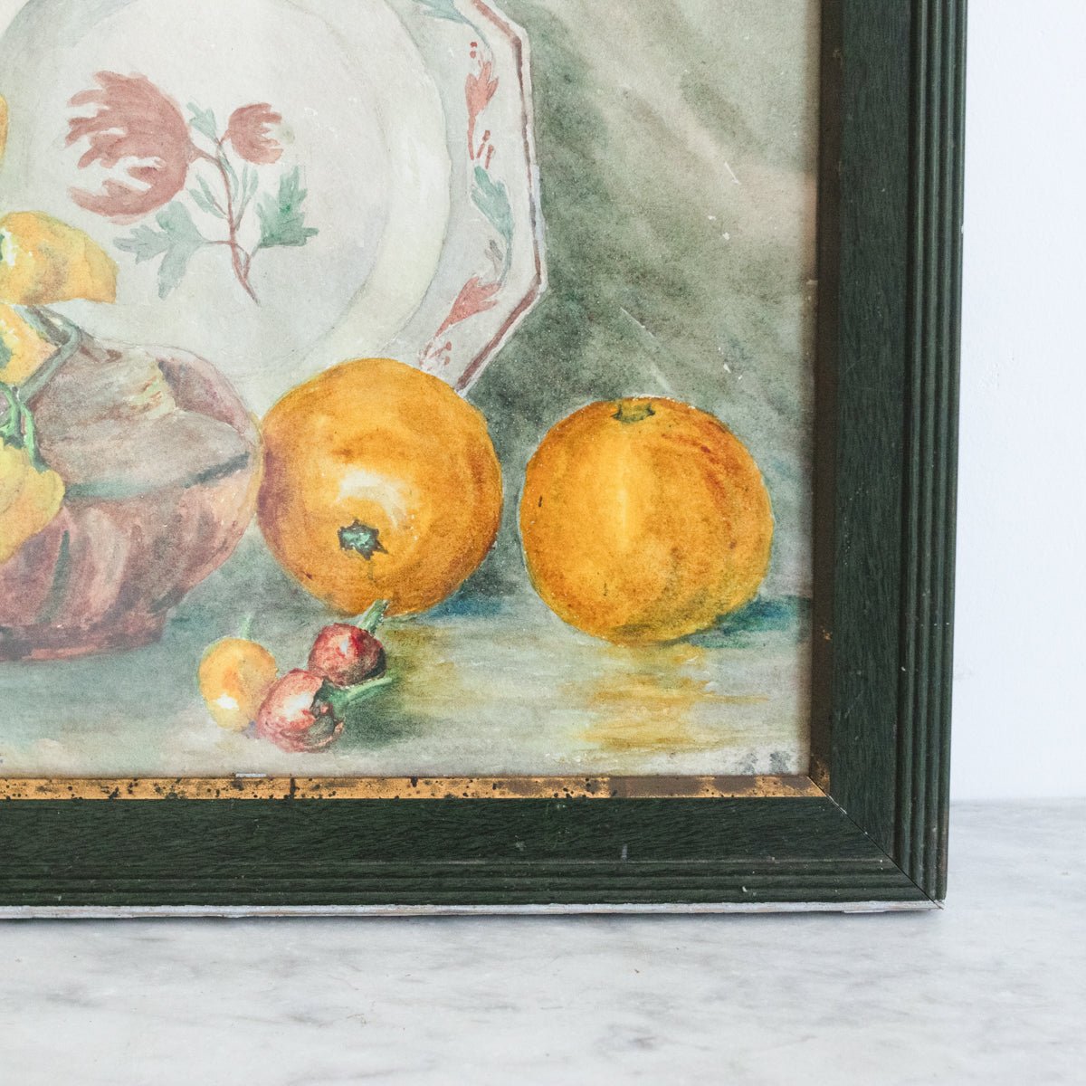 Still life with Tulips Watercolor Painting - elsie green - art