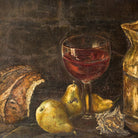 Still Life With Wine And Pears Oil Painting - elsie green - Art