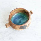 Stoneware Bowl with Chicken Stamp | Signed by Artist - elsie green - the french kitchen