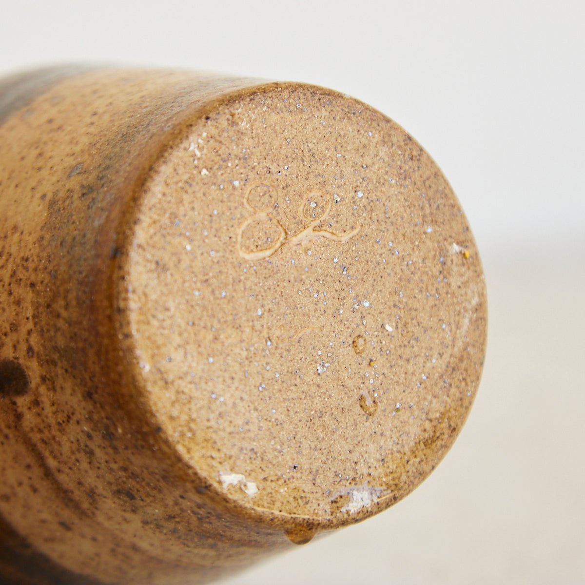 Stoneware Bud Vase | Signed by Artist - elsie green - the french kitchen