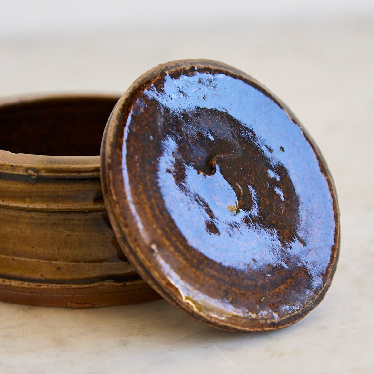 Stoneware Butter Crock - elsie green - the french kitchen