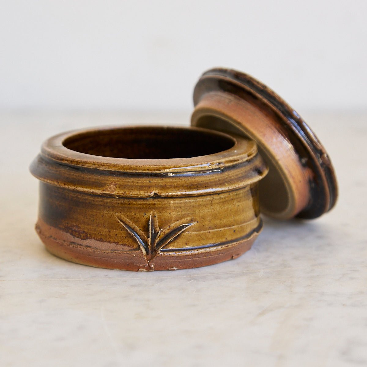 Stoneware Butter Crock - elsie green - the french kitchen