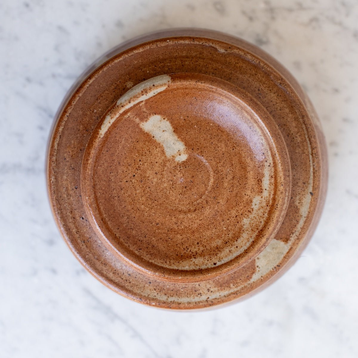 Stoneware Butter Keeper | Signed by Artist - elsie green - the french kitchen
