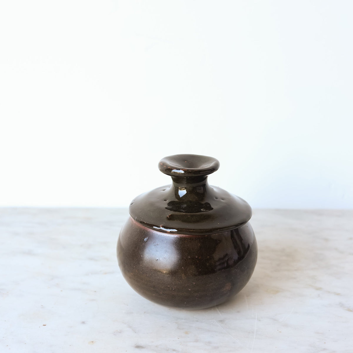 Stoneware Butter Keeper | Signed by Artist - elsie green - the french kitchen