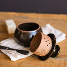 Stoneware Butter Keeper | Signed by Artist - elsie green - the french kitchen