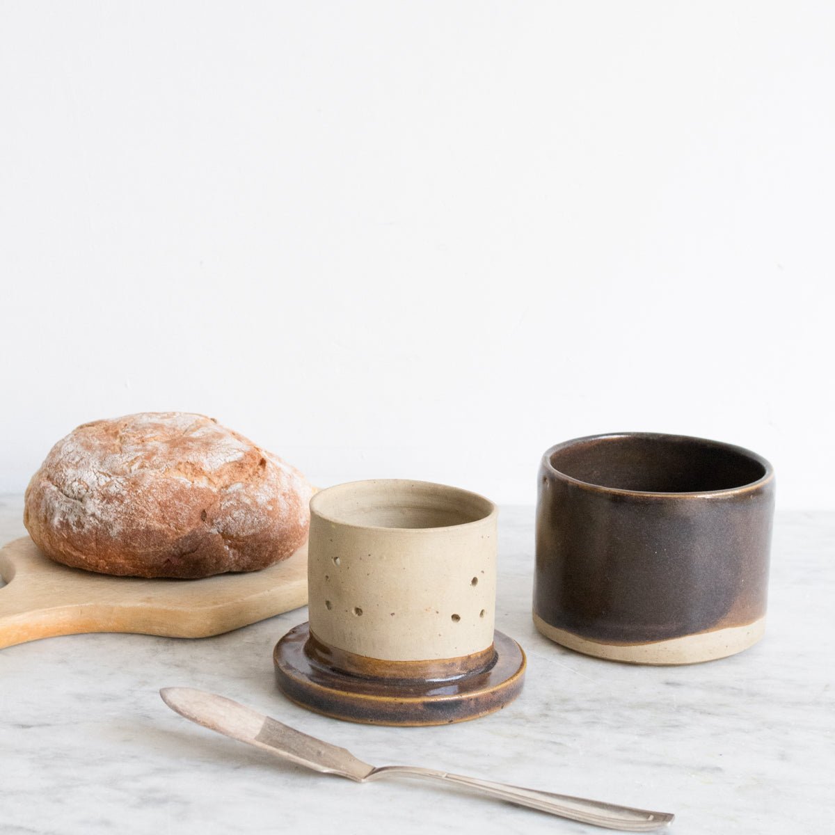 Stoneware Butter Keeper - elsie green - The French Kitchen