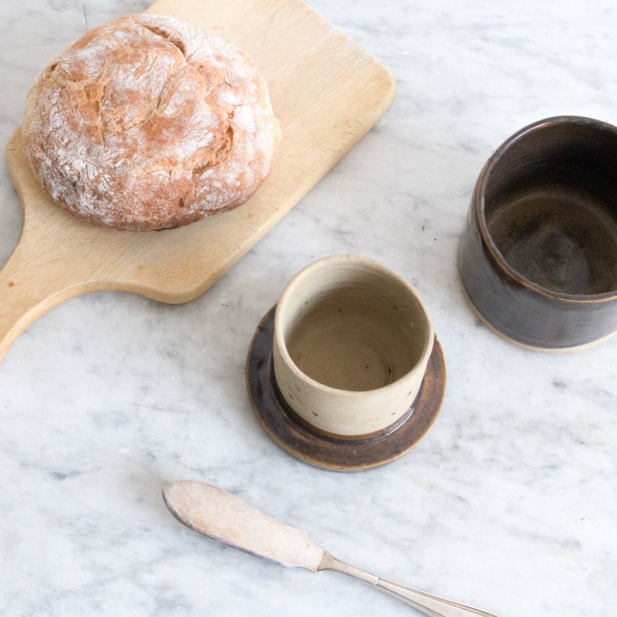 Stoneware Butter Keeper - elsie green - The French Kitchen