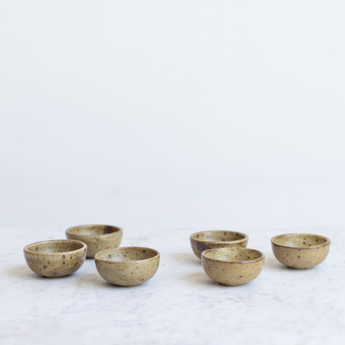 Stoneware Butter Pat Set of 6 - elsie green - the french kitchen