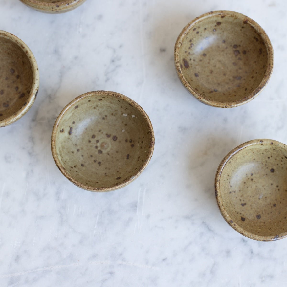 Stoneware Butter Pat Set of 6 - elsie green - the french kitchen