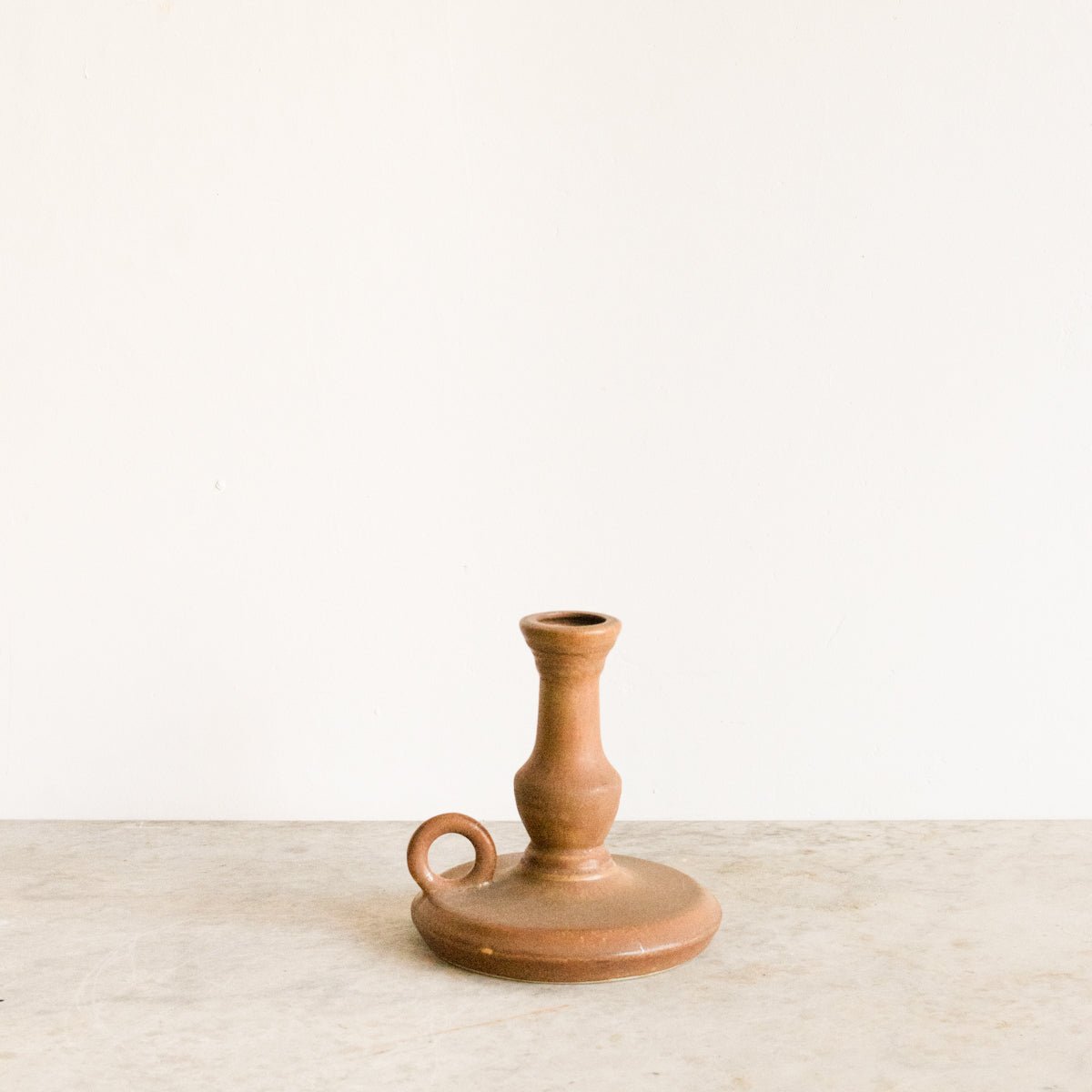 Stoneware Candlestick - elsie green - decor