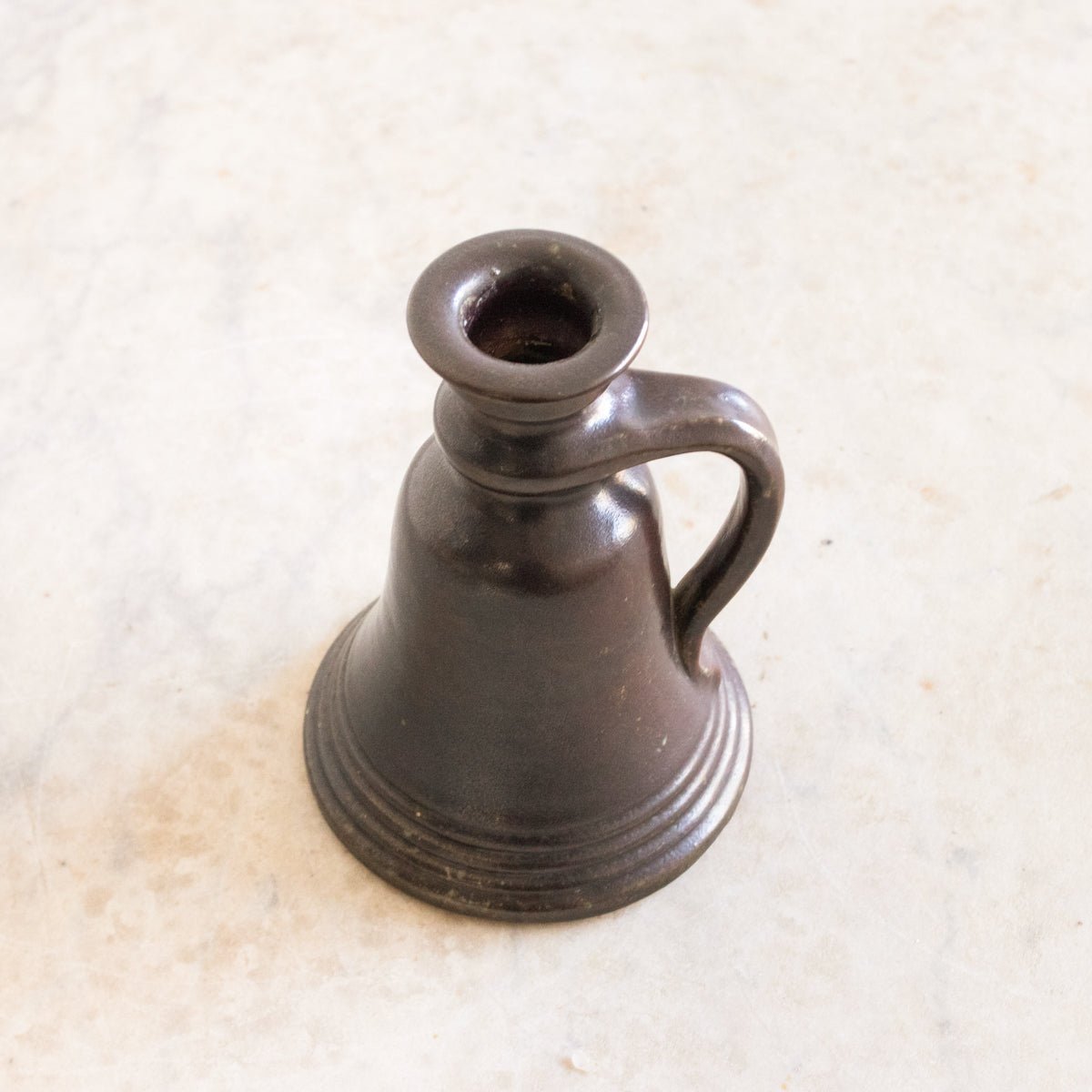 Stoneware Candlestick - elsie green - decor