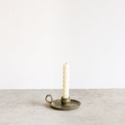 Stoneware Candlestick - elsie green - decor