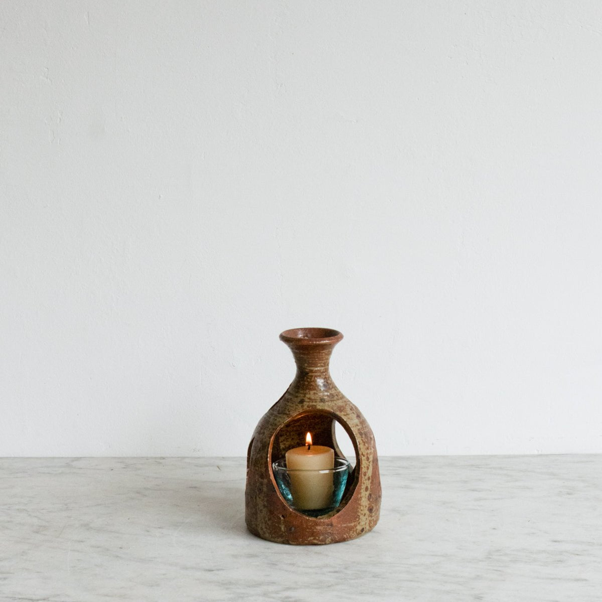 Stoneware Candlestick - elsie green - decor