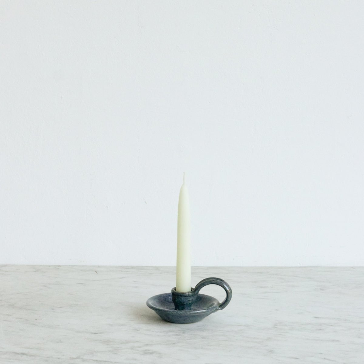 Stoneware Candlestick - elsie green - decor