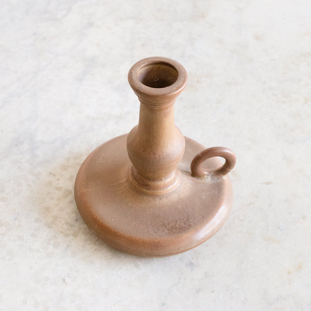 Stoneware Candlestick - elsie green - decor