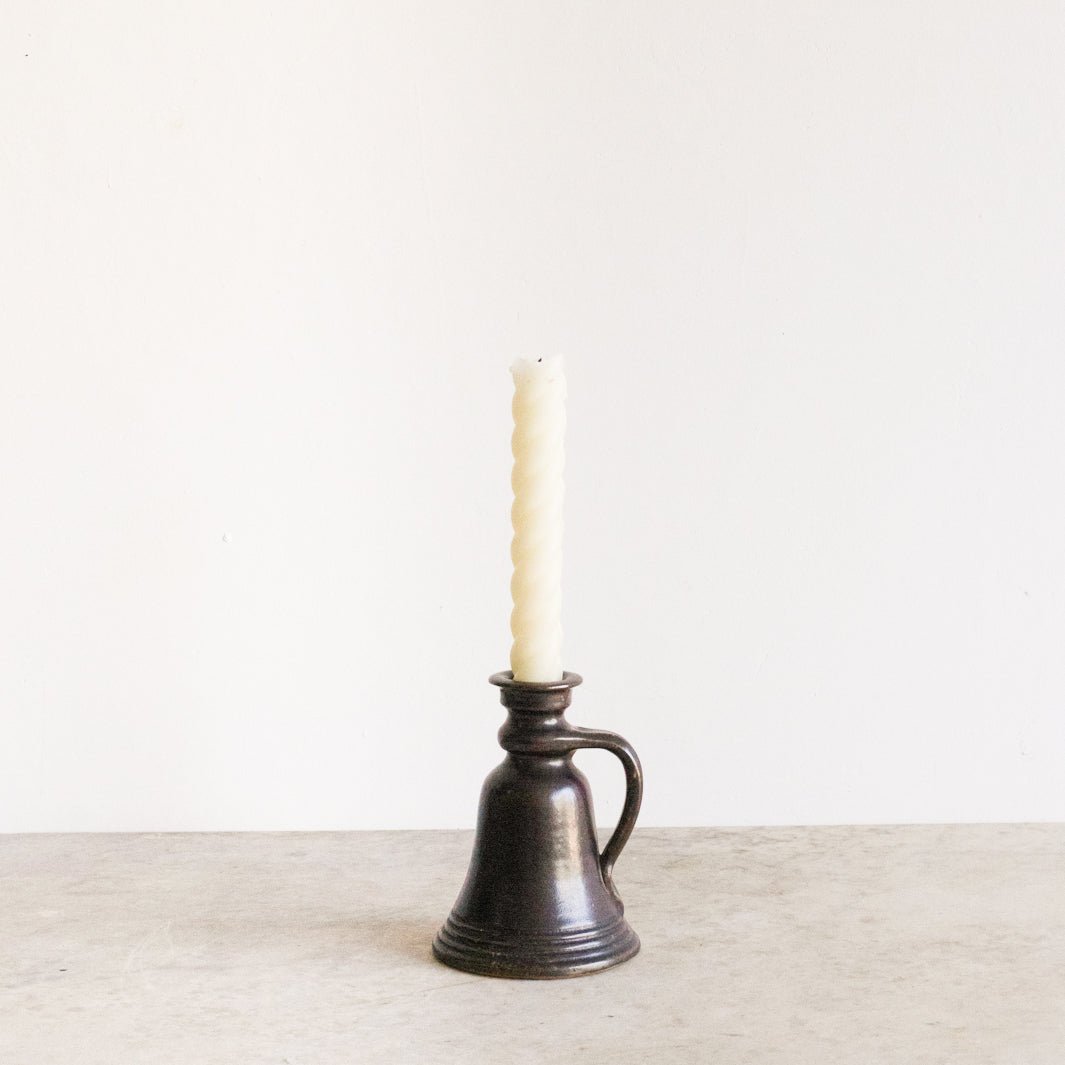 Stoneware Candlestick - elsie green - decor