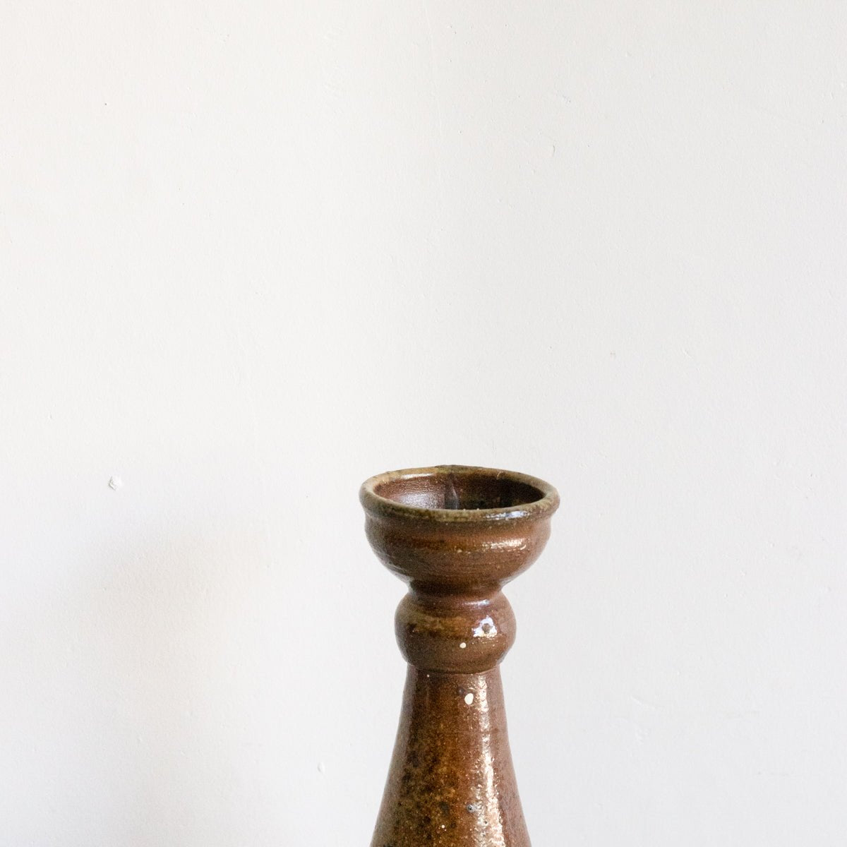 Stoneware Candlestick - elsie green - decor