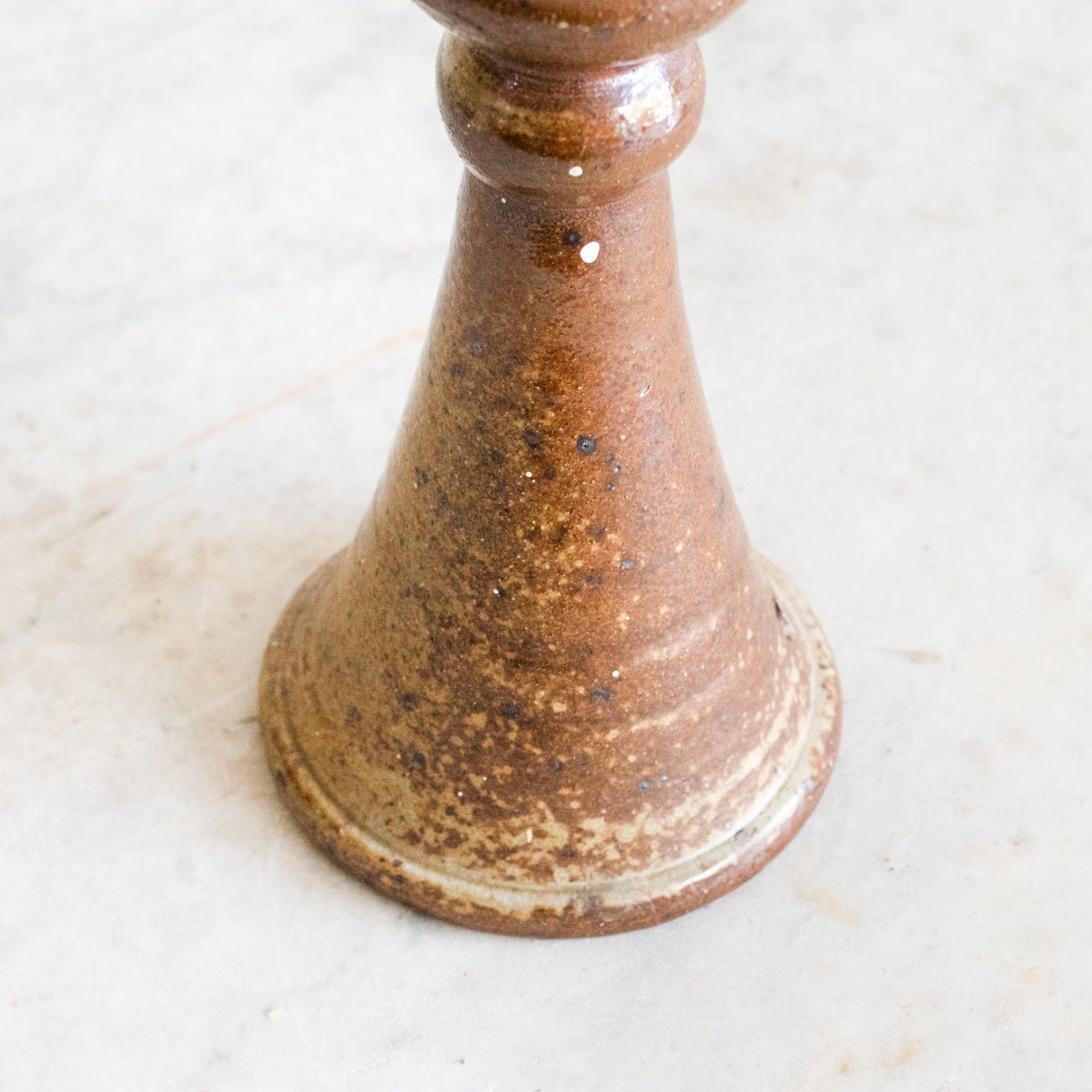 Stoneware Candlestick - elsie green - decor
