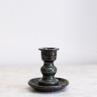 Stoneware Candlestick - elsie green - decor