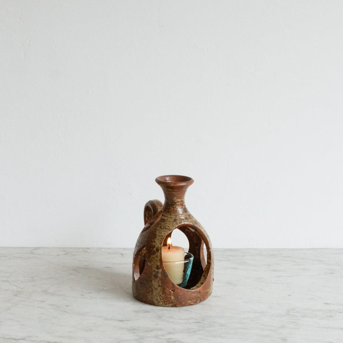 Stoneware Candlestick - elsie green - decor