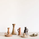 Stoneware Candlestick - elsie green - decor