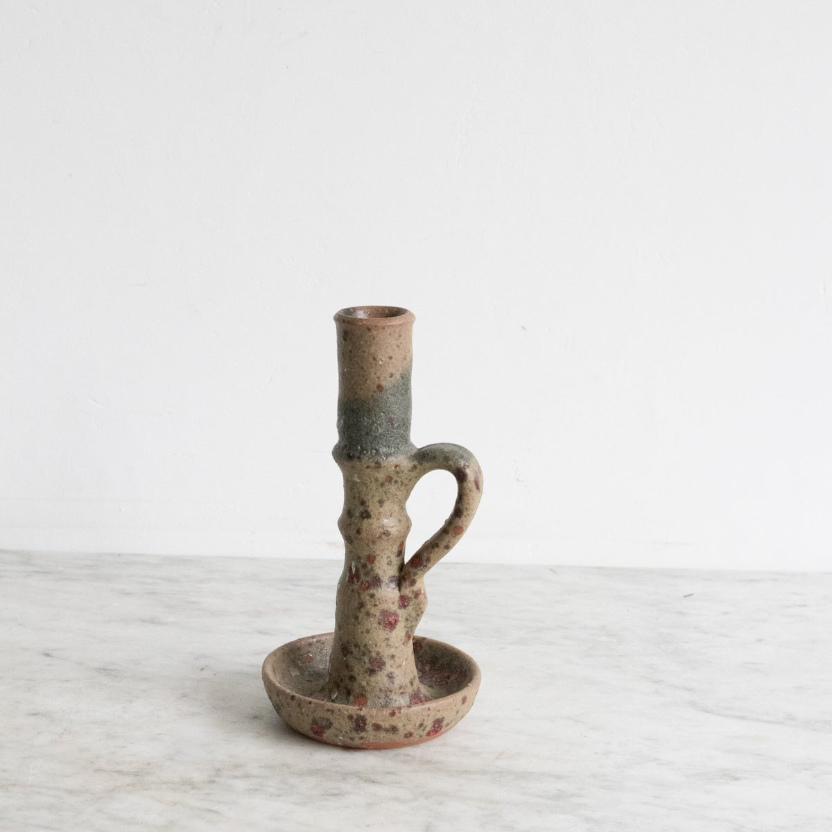 Stoneware Candlestick | Signed By Artist - elsie green - decor