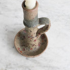 Stoneware Candlestick | Signed By Artist - elsie green - decor