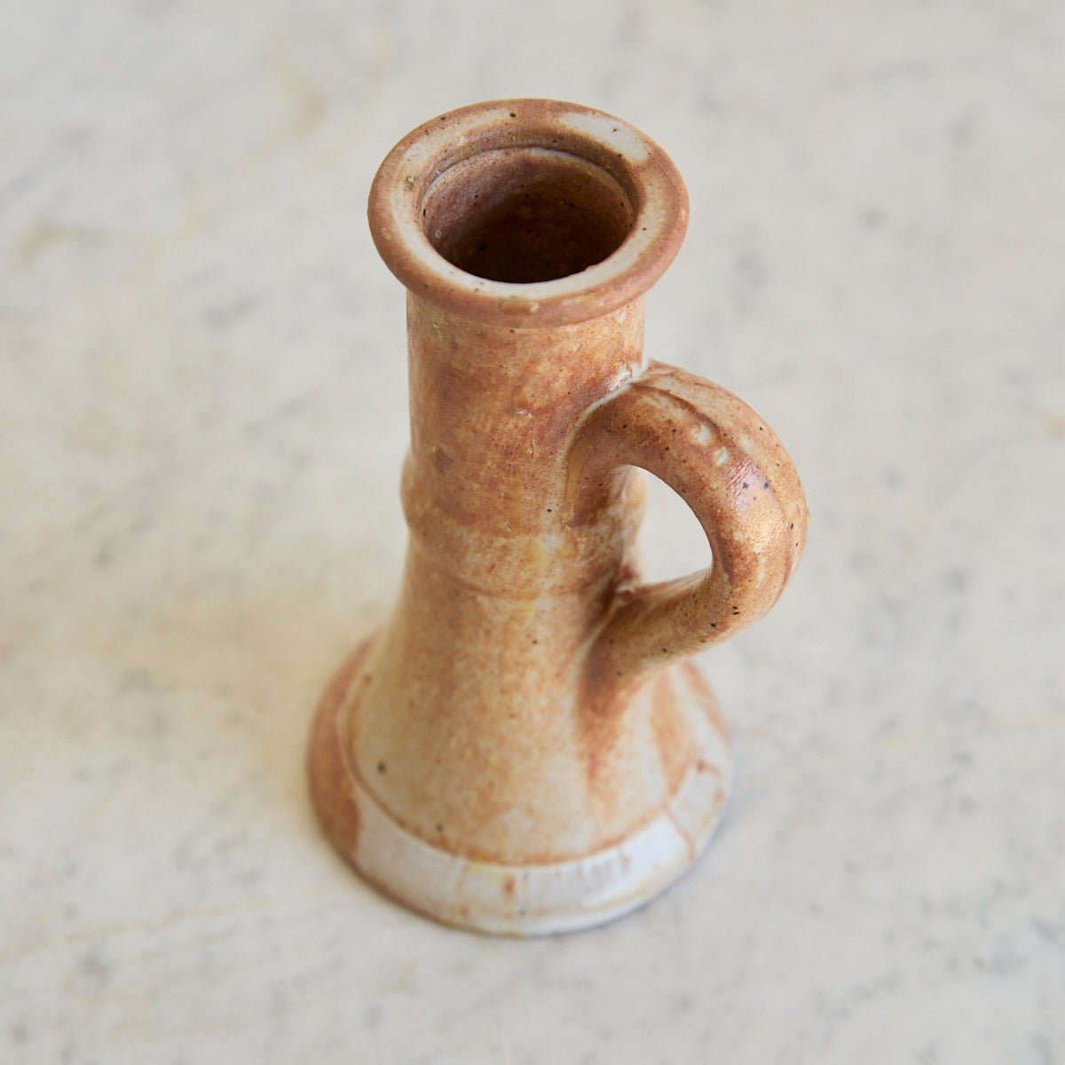 Stoneware Chamber Candlestick - elsie green - decor