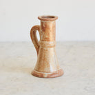Stoneware Chamber Candlestick - elsie green - decor