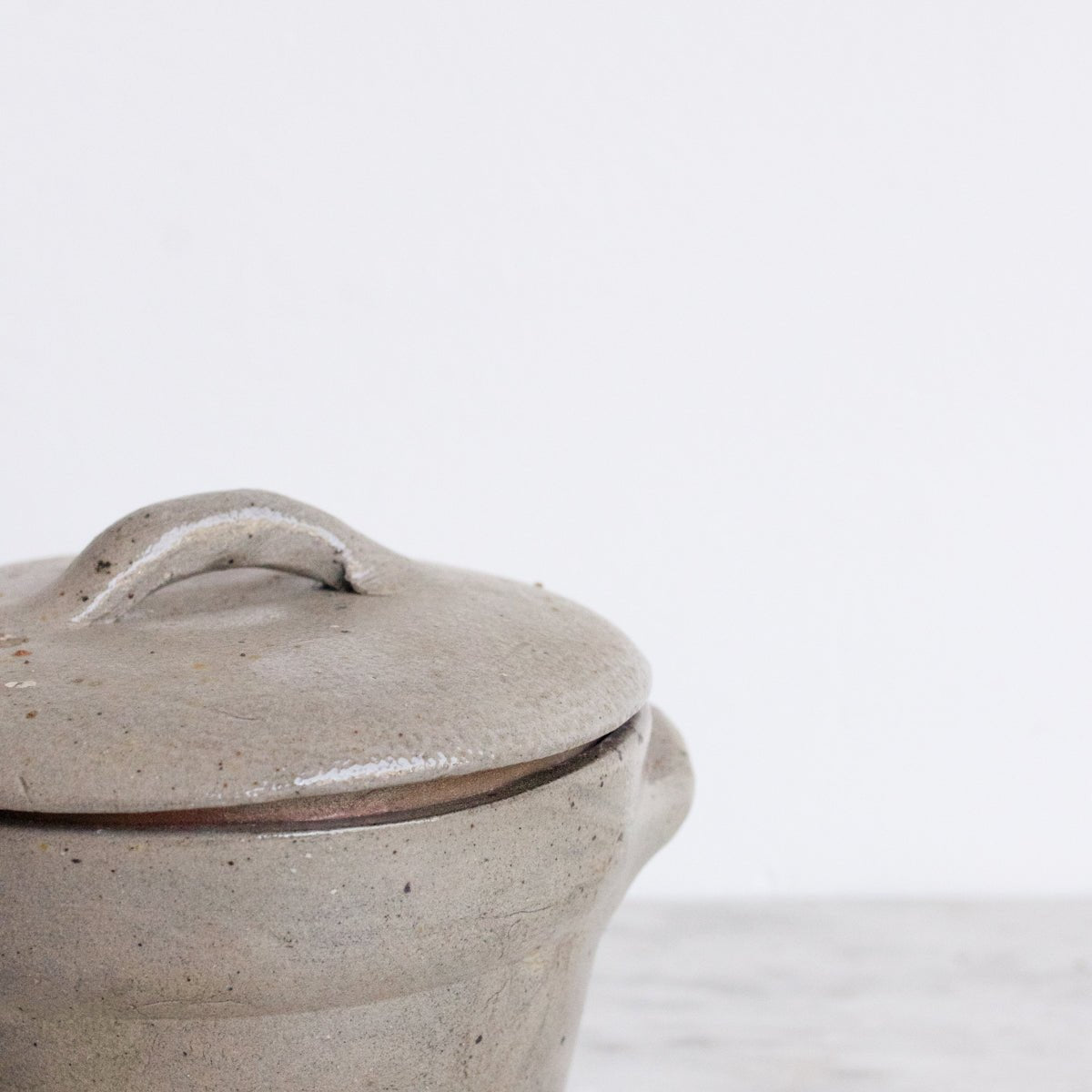 Stoneware Covered Pot | Signed by Artist - elsie green - the french kitchen