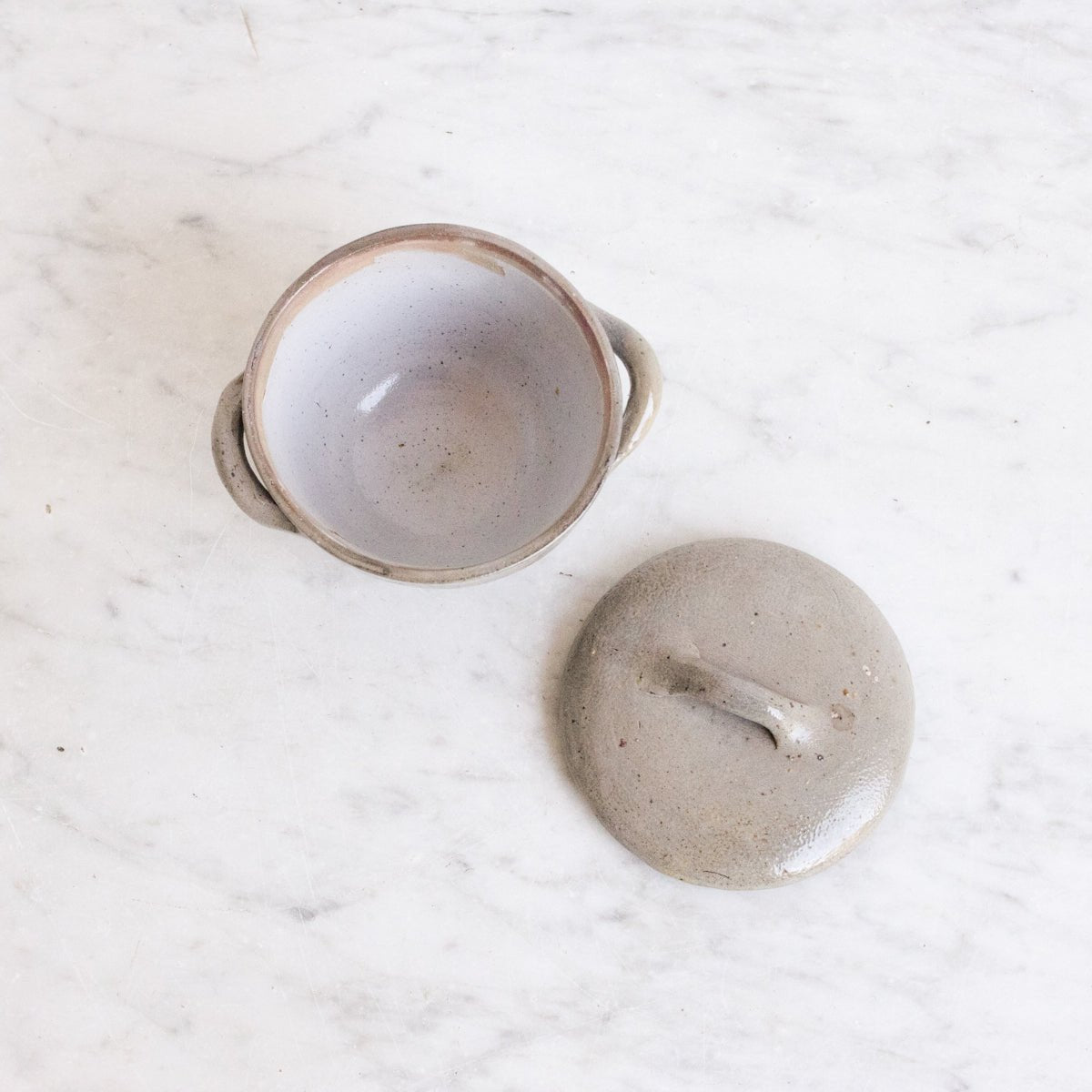 Stoneware Covered Pot | Signed by Artist - elsie green - the french kitchen