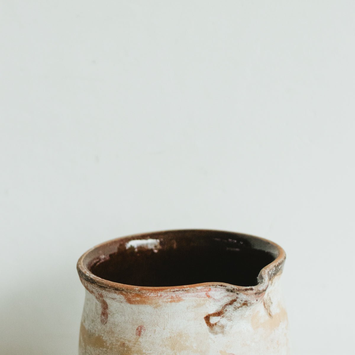 Stoneware Cream Pitcher - elsie green - the french kitchen