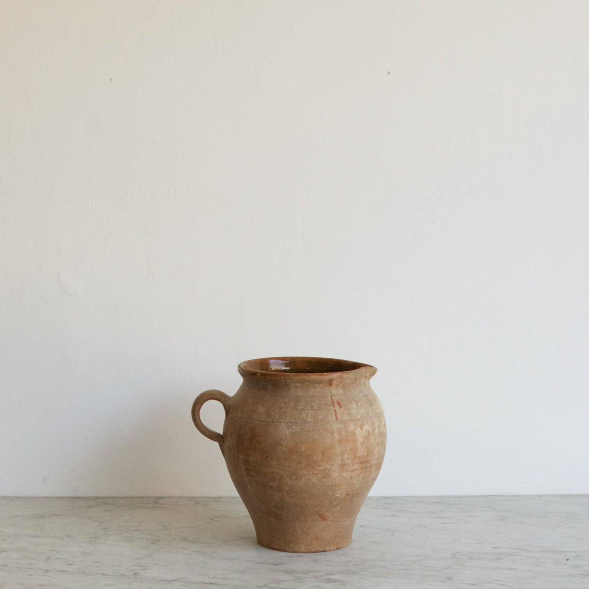 Stoneware Cream Pitcher - elsie green - the french kitchen
