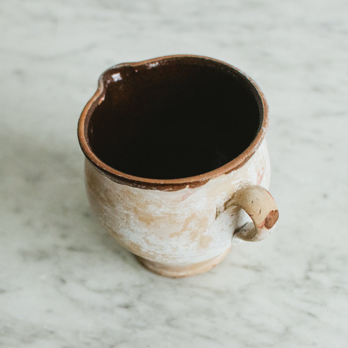 Stoneware Cream Pitcher - elsie green - the french kitchen