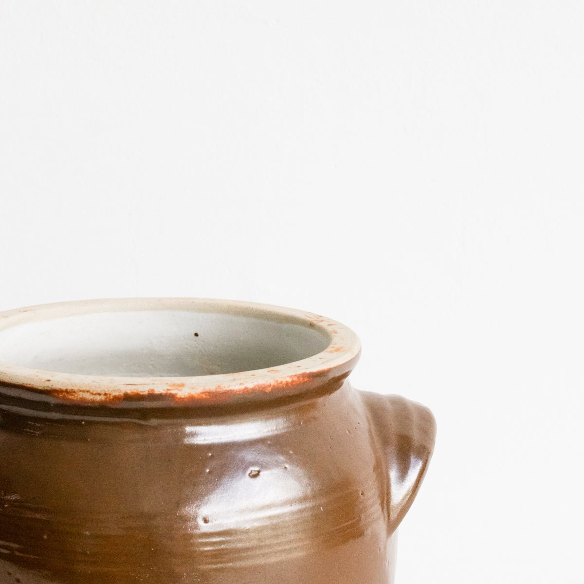 Stoneware Crock | Brown - elsie green - The French Kitchen