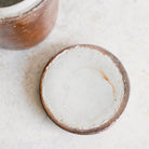 Stoneware Crock With Lid | Brown - elsie green - The French Kitchen
