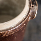 Stoneware Crock With Lid | Brown - elsie green - The French Kitchen