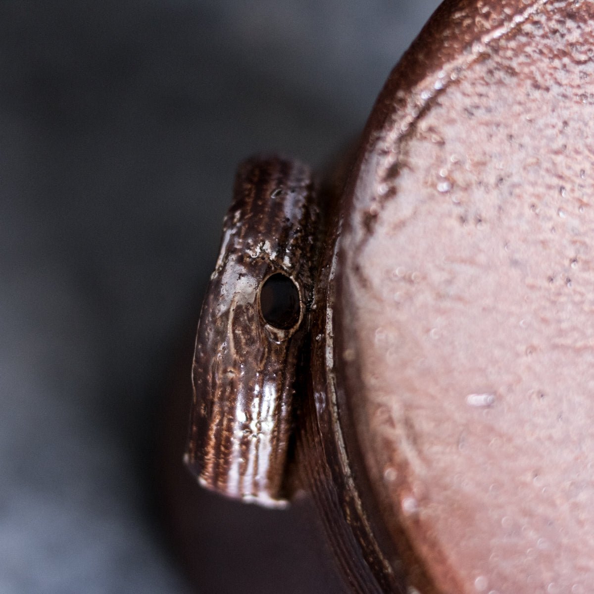 Stoneware Crock With Lid | Brown - elsie green - The French Kitchen