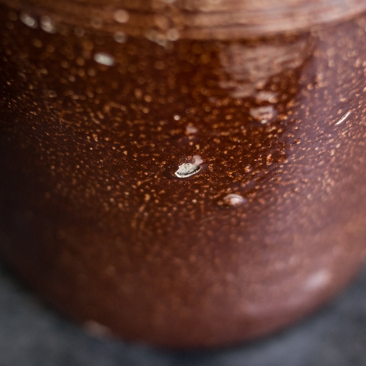 Stoneware Crock With Lid | Brown - elsie green - The French Kitchen