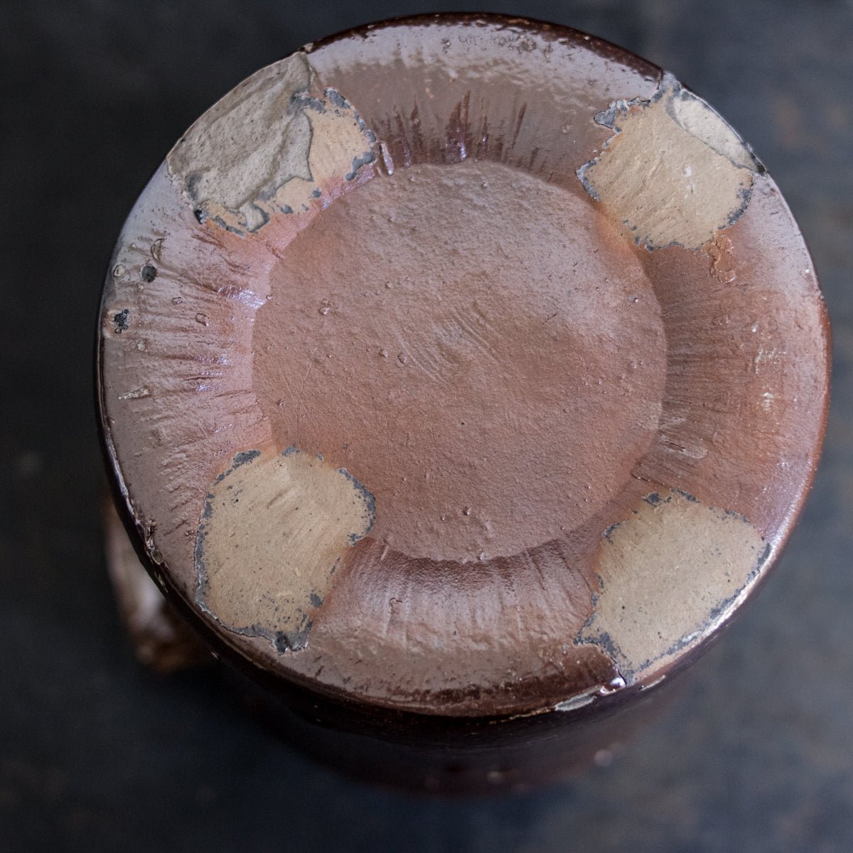 Stoneware Crock With Lid | Brown - elsie green - The French Kitchen