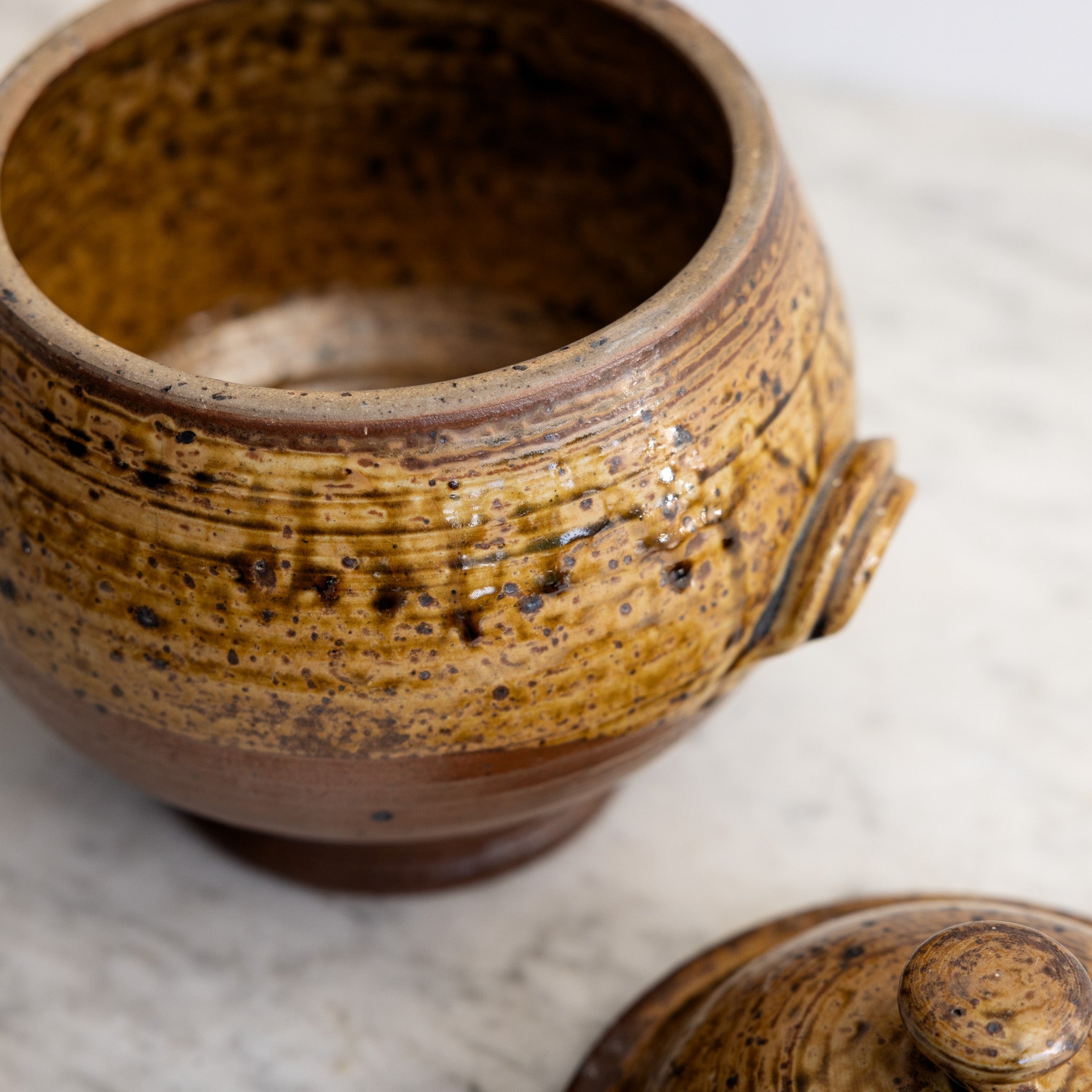 Stoneware Crock with Lid - elsie green - the french kitchen