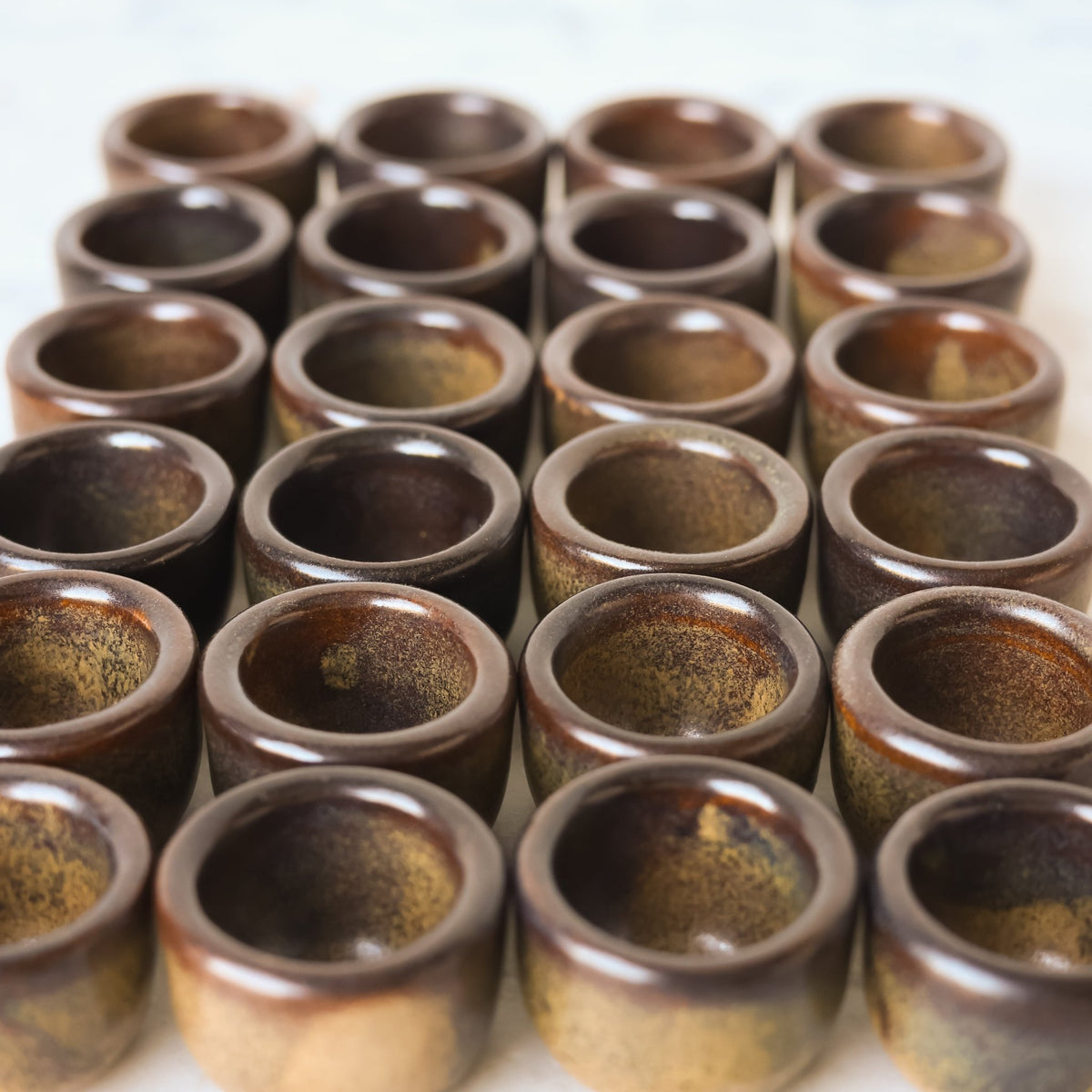 Stoneware Escargot Pot Set of 8 - elsie green - the french kitchen