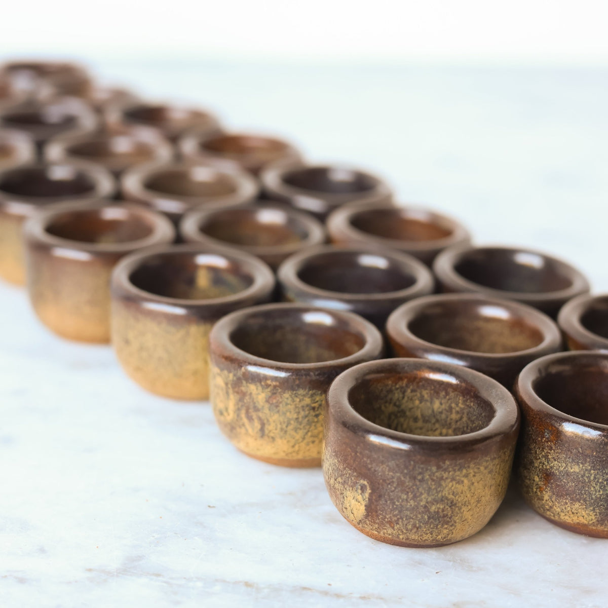Stoneware Escargot Pot Set of 8 - elsie green - the french kitchen