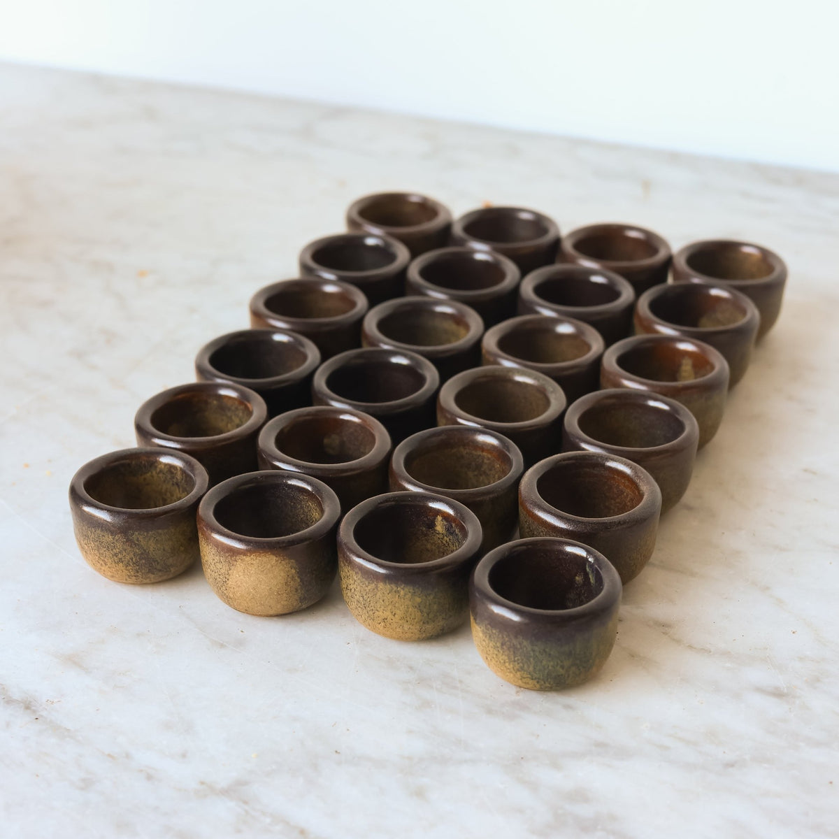 Stoneware Escargot Pot Set of 8 - elsie green - the french kitchen