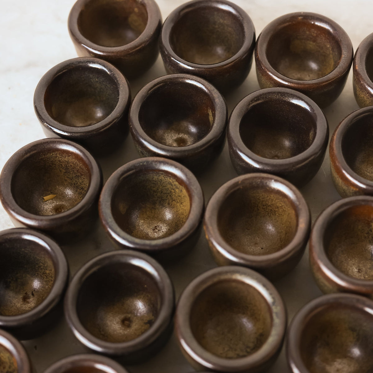 Stoneware Escargot Pot Set of 8 - elsie green - the french kitchen