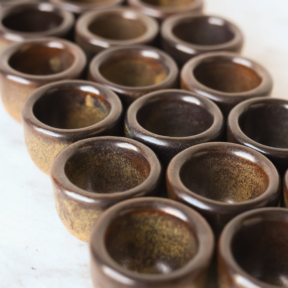 Stoneware Escargot Pot Set of 8 - elsie green - the french kitchen
