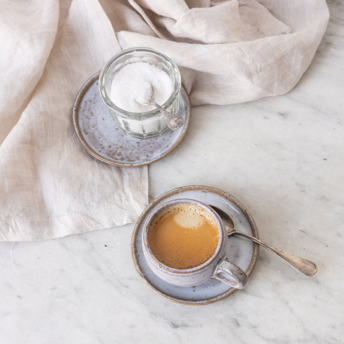 Stoneware Espresso Set | 10 Pieces - elsie green - the french kitchen