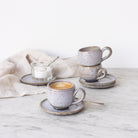 Stoneware Espresso Set | 10 Pieces - elsie green - the french kitchen
